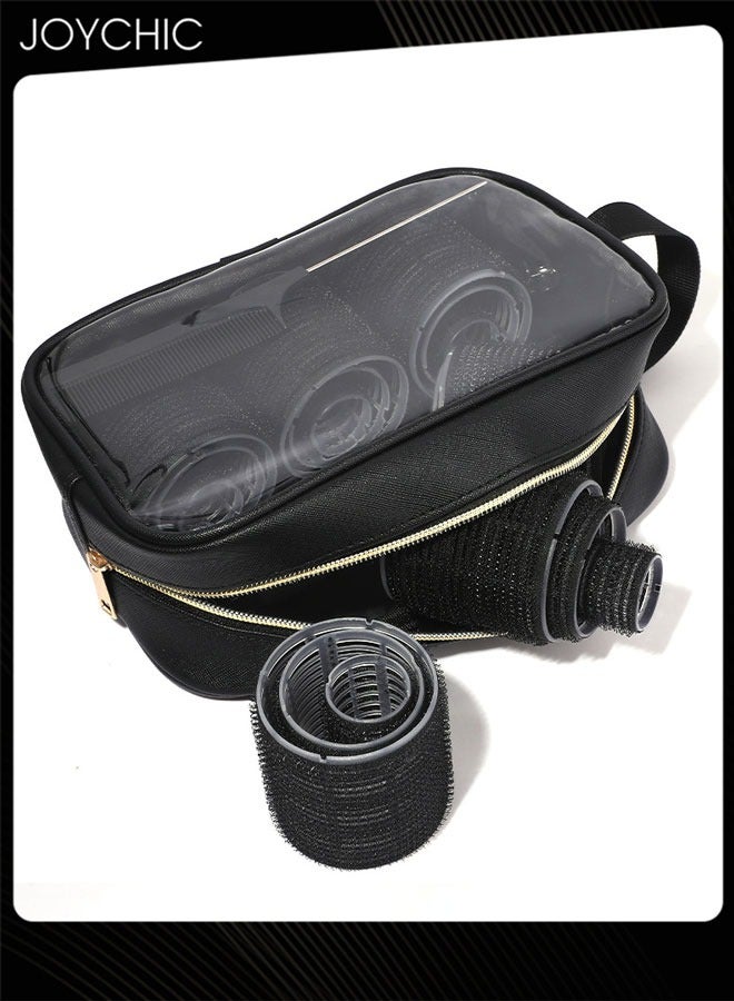 Joychic Women Hair Rollers Set with Storage Bag Self Grip Heatless Curling Set for Long and Medium Hair  - Image 3