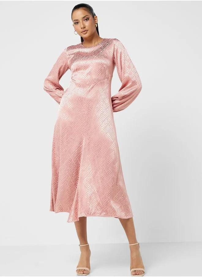 Closet London Crew Neck Knitted Dress