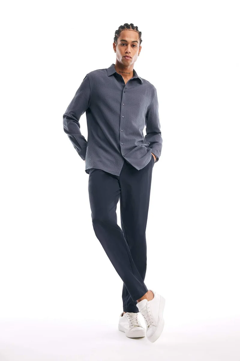 DeFacto Jogger Straight Leg Stretchable Summer Fabric Trousers