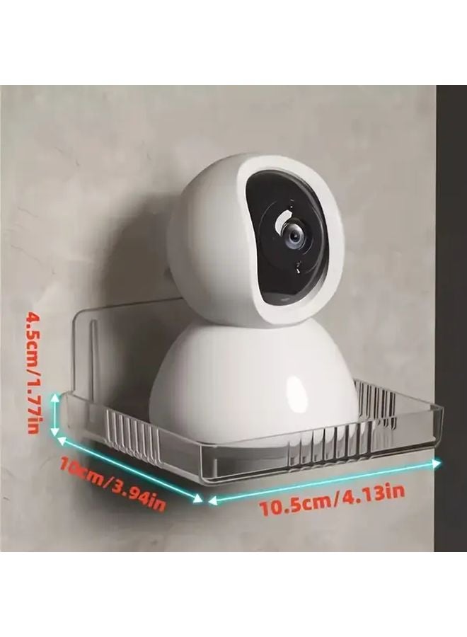 3 Pack No Drill Wall Mounted Camera Bracket Heavy Duty Adhesive Mount - Image 3