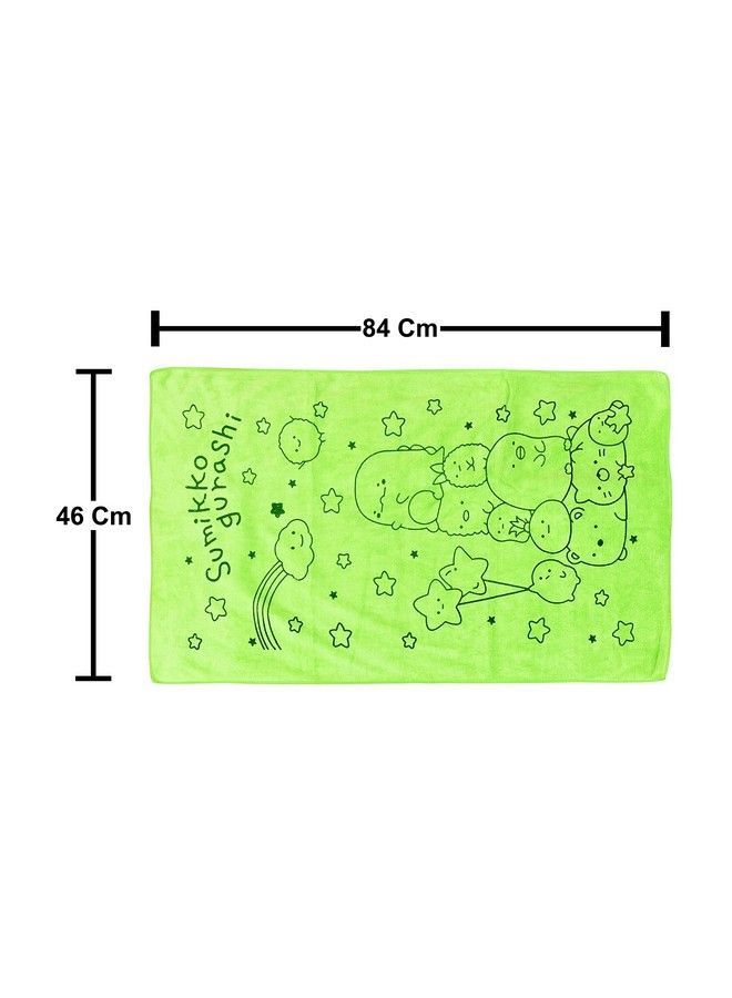 The Little Lookers Towel For Newborn;Baby;Kids; Super Soft Baby Bath Towel Set For Infants;Bathing Accessories… (Green Small(46X84Cm)) - Image 4