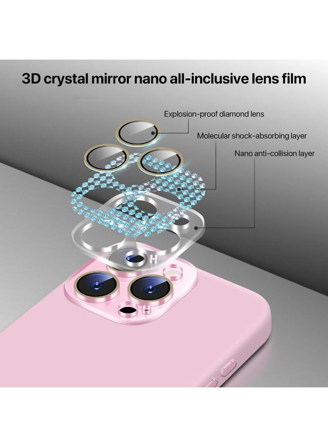 S-TOP Case For iPhone 12 Nano Lens Cover Liquid Silicone Phone Case - Image 4