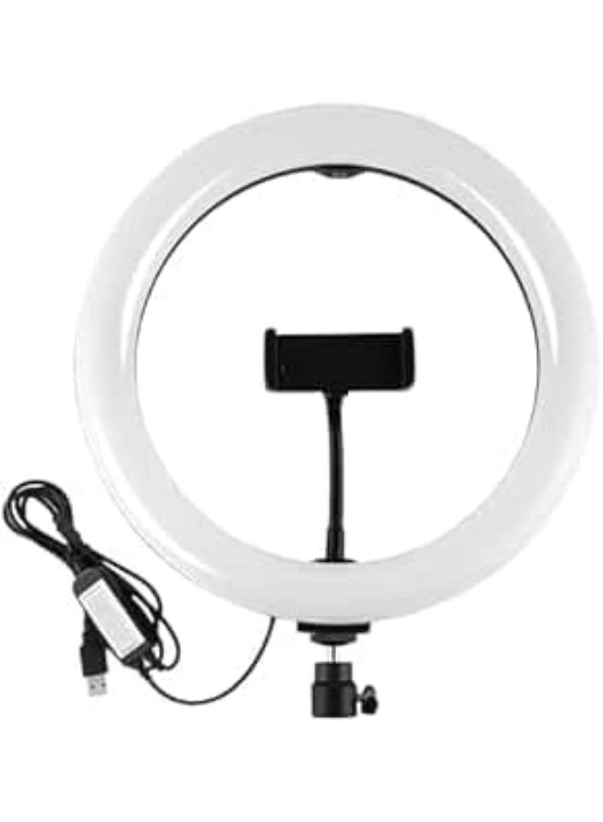 MUNTAQI RGB LED Soft Ring Light MJ33 with Tripod Stand & Phone Holder – 10" Dimmable Beauty Ringlight with 26 RGB Modes, 3 Color Temperatures, Remote Control for Makeup, Vlogging, TikTok, YouTube - Image 1