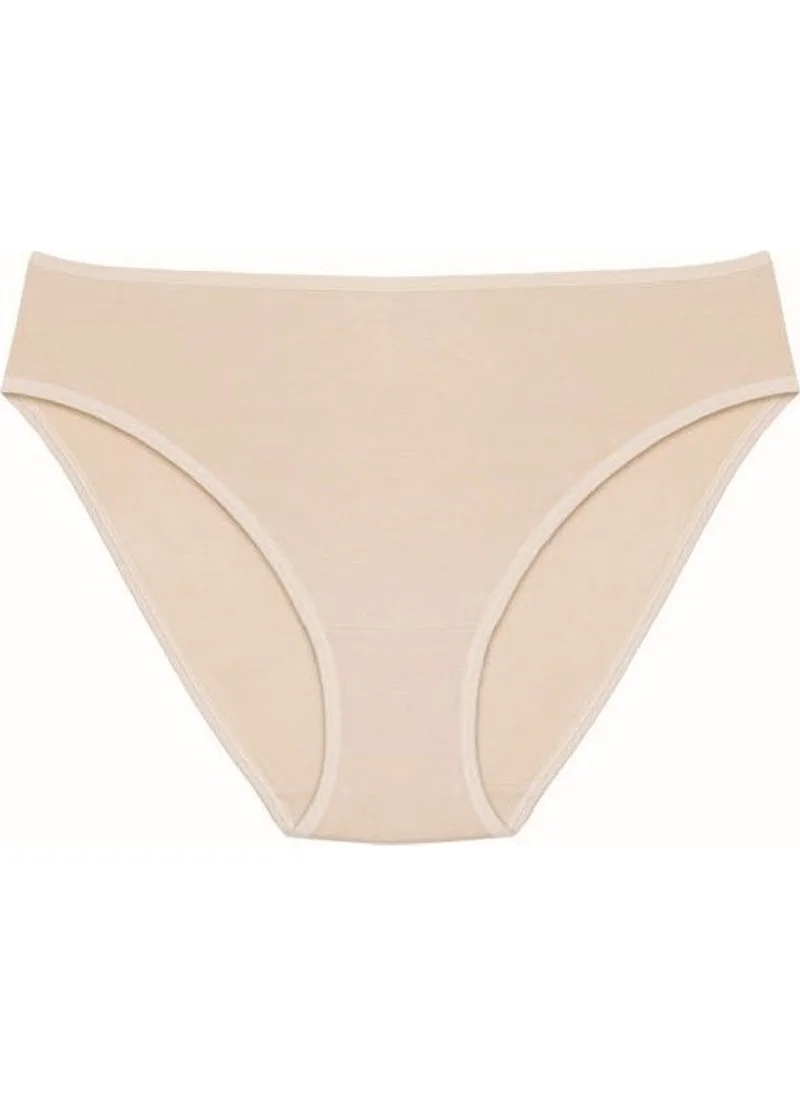 Magic Form 621 Wide Edge Combed Cotton Regular Panties - Tan