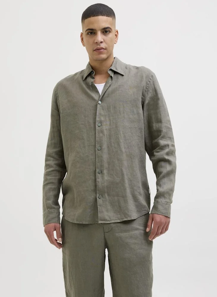 JACK & JONES Jprcclawrence Linen  Shirt