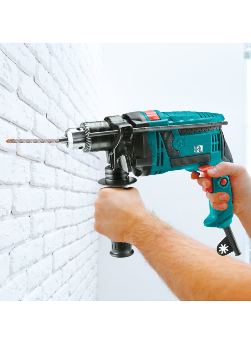 Drill 13mm 780W Ideal for Everyday Tasks in Workshops and Homes. It has robust and precise performance, making it an ideal choice for drilling in a variety of materials. -70072