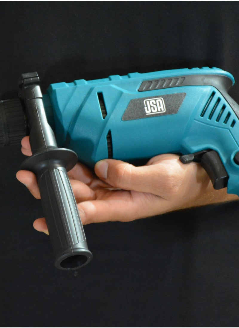 JSA Drill 13mm 780W Ideal for Everyday Tasks in Workshops and Homes. It has robust and precise performance, making it an ideal choice for drilling in a variety of materials. -70072  - Image 3