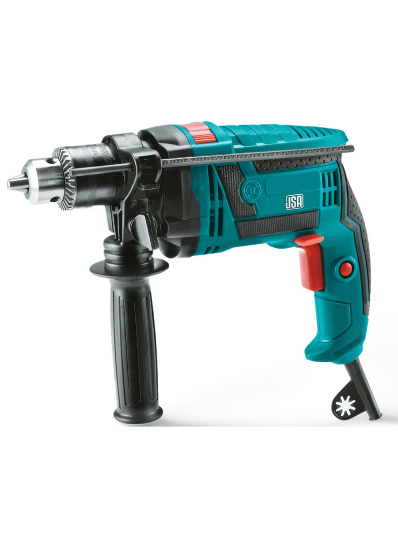 JSA Drill 13mm 780W Ideal for Everyday Tasks in Workshops and Homes. It has robust and precise performance, making it an ideal choice for drilling in a variety of materials. -70072  - Image 1