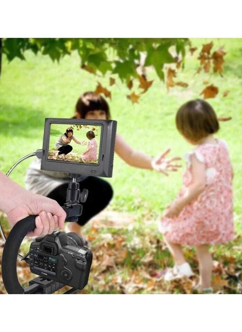 ELTRAZONE AY-49U U-Shaped Video Making Handheld Stabilizer Kit – Camera Gimbal for Outdoor Videography Compatible with DSLR, Mobile Phones & DV – Portable, Lightweight, Smooth Stabilization for Professional-Quality Footage - Image 2