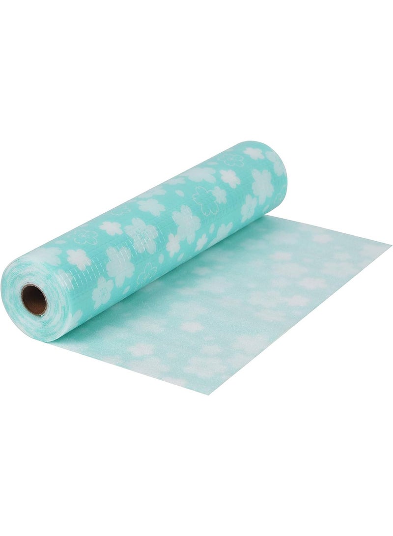 Non-Slip Tablecloth for Kitchen Cabinet and Drawer (45cm x 3m Roll) Strong Waterproof EVA Tablecloth for Bathroom and Refrigerator - Image 1