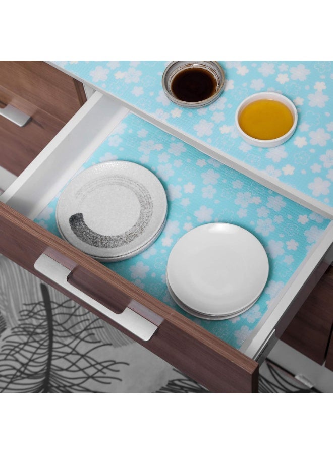 Non-Slip Tablecloth for Kitchen Cabinet and Drawer (45cm x 3m Roll) Strong Waterproof EVA Tablecloth for Bathroom and Refrigerator - Image 3