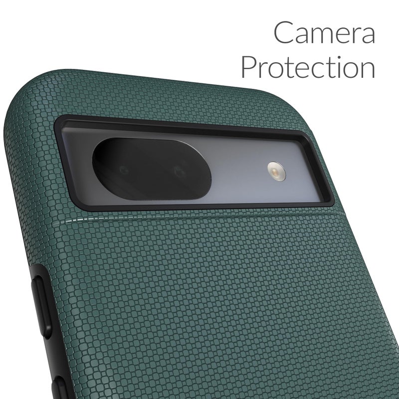 Crave Dual Guard for Google Pixel 8a Case, Shockproof Protection Dual Layer Case for Google Pixel 8a - Forest Green - Image 3