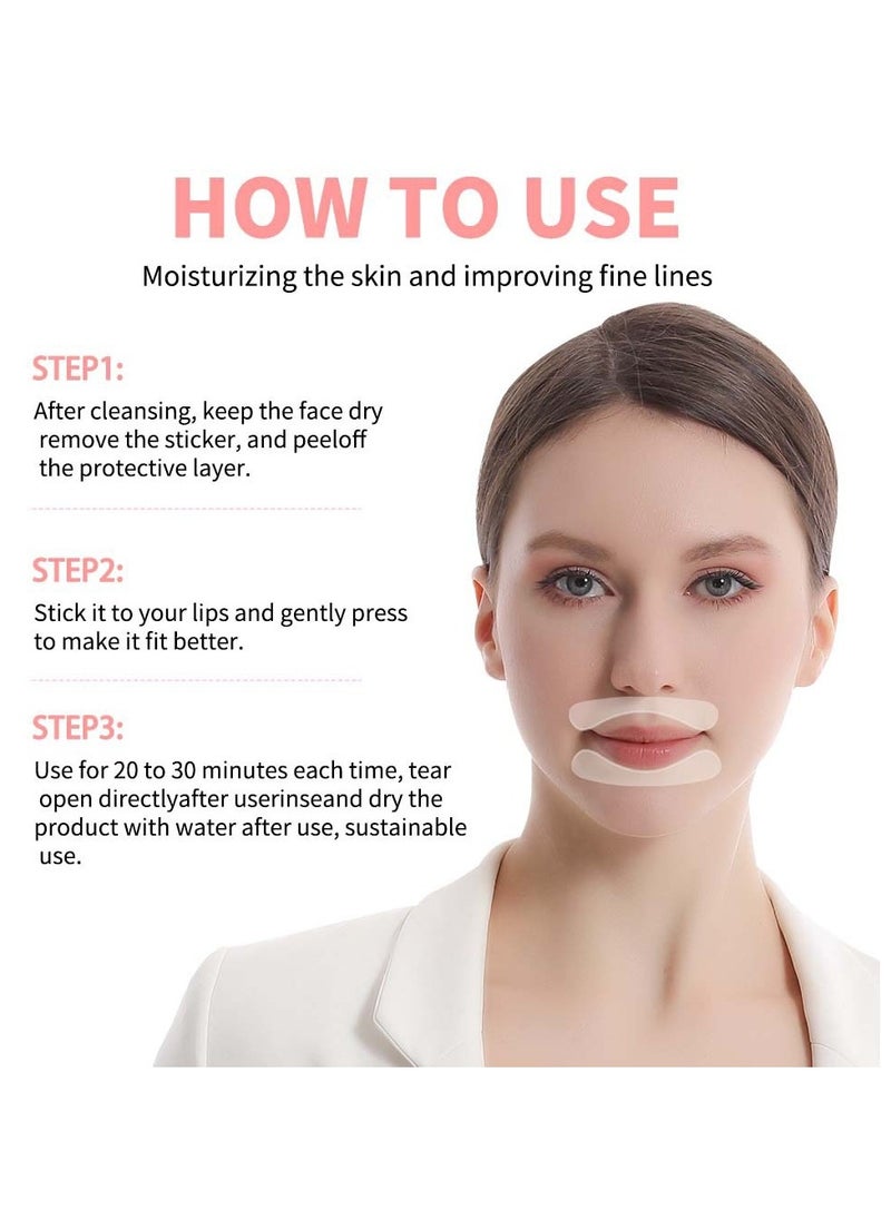 Generic 5PCS Hydrogel Lip Patches To Prevent Chapped Lips And Improve Lip Problems  - Image 2