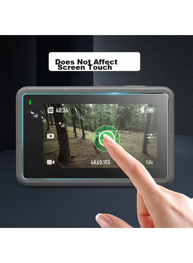 Odd Leaves Qiyefei Tempered Glass Screen Protector, Ar Film Protective Film, Suitable For Dji Action 4 Action Camera Accessories, Lens Cover Protective Case, Action 3 Screen Film, Jingmou Osmo - Image 5
