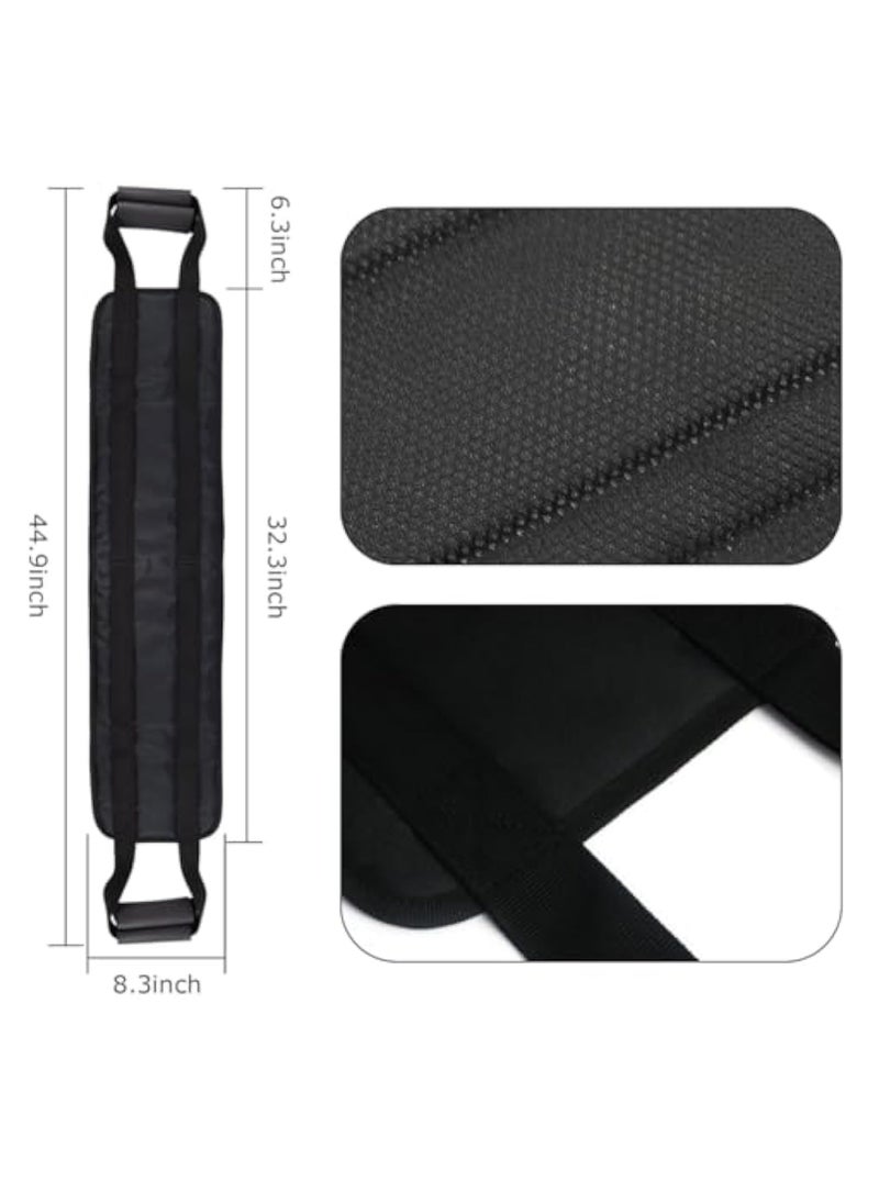 KASTWAVE Transfer Nursing Sling, Transfer Sling Senior Home Care, Patient Transfer Sheet Aid Assistant, for Patient Elderly Safety Lifting Aids, Handle Back Lift Mobility Belt Gait Belts for Disabled Injured - Image 2