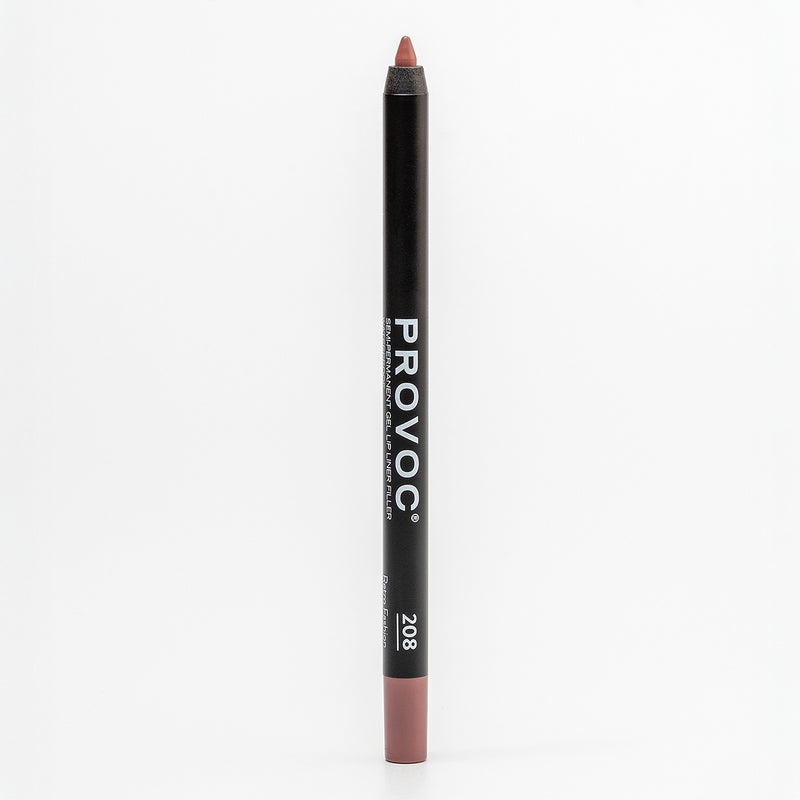 PROVOC SEMI-PERMANENT Gel Lip Liner Filler WP 208 Retro Fashion - Image 3