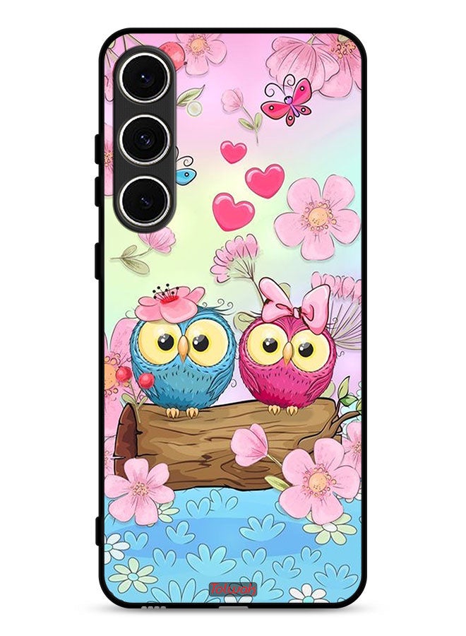 Tolwak Samsung Galaxy A56 5G Protective Case Cover Cute Owls Art - Image 1