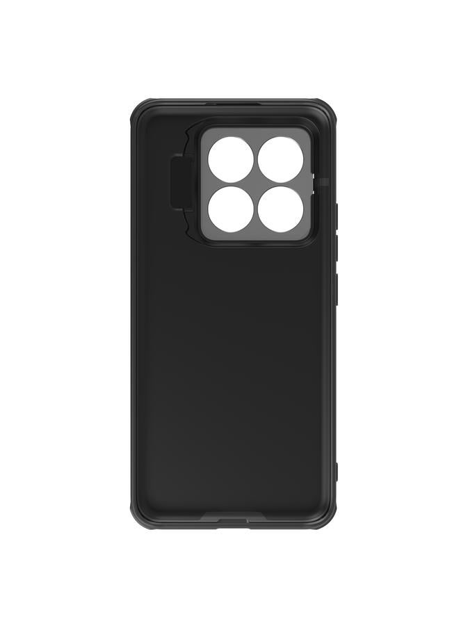 Nillkin Case For Xiaomi 14 Pro Black Mirror Prop CD Texture Mirror Precise Hole Phone Case - Image 3