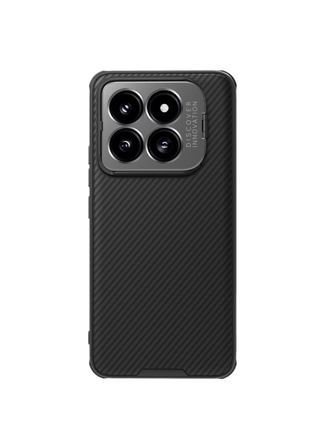 Nillkin Case For Xiaomi 14 Pro Black Mirror Prop CD Texture Mirror Precise Hole Phone Case - Image 1