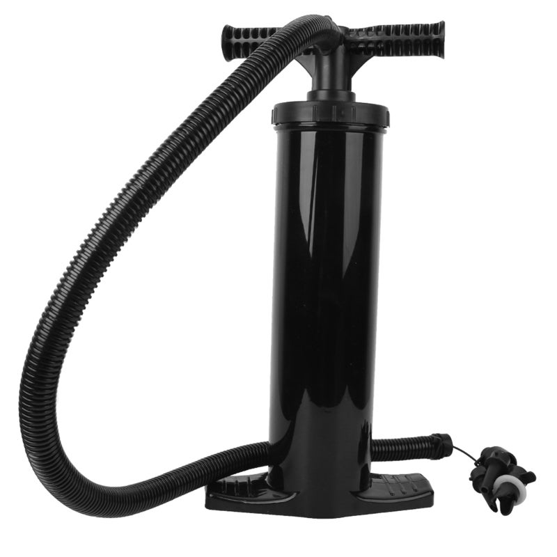 Stermay Two Way Air Pump Compact Lightweight Fast Dual-Stroke Airflow Portable Hand Pump - Easy to Use for Camping Inflatable Beds Rubber Boats Large Inflatables - Image 3