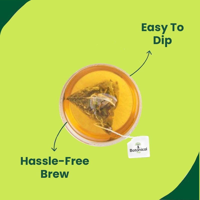 Botanical Sage- Lavender Mint White Tea 30 Pyramid Tea Bags | Selected | Luxury Tea | Himalayan White tea with French Lavender & Mint leaves - Image 4