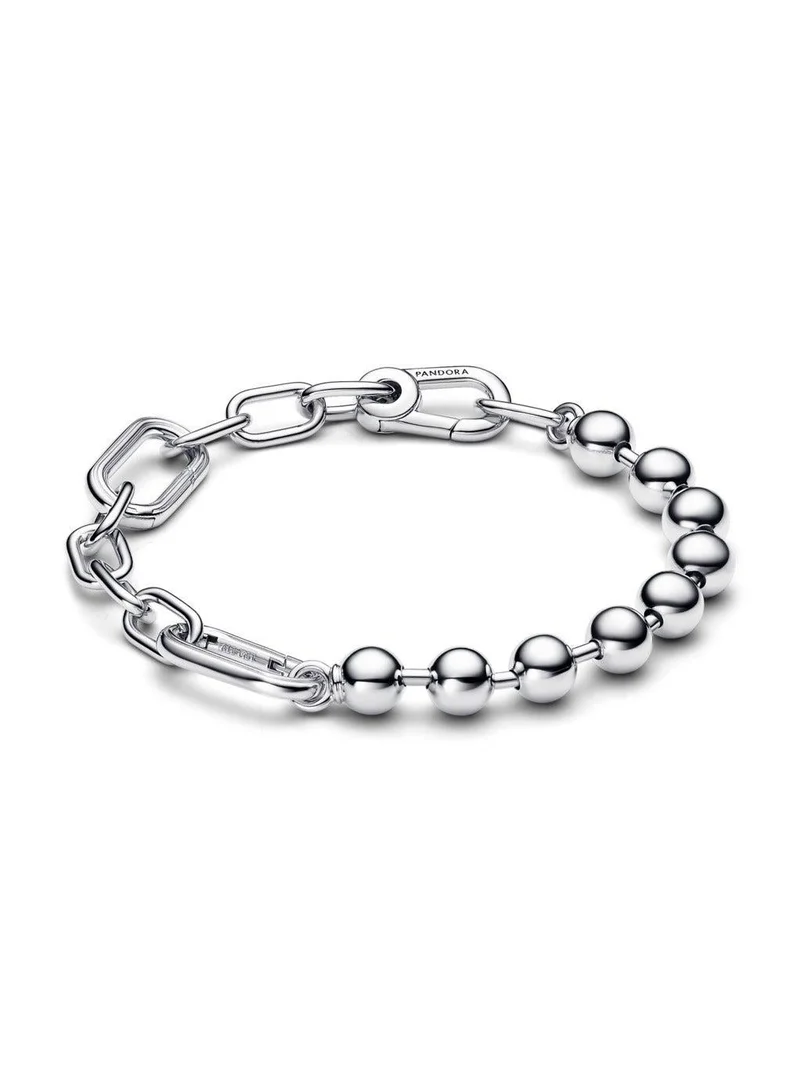 Pandora ME Metal Bead & Link Chain Bracelet