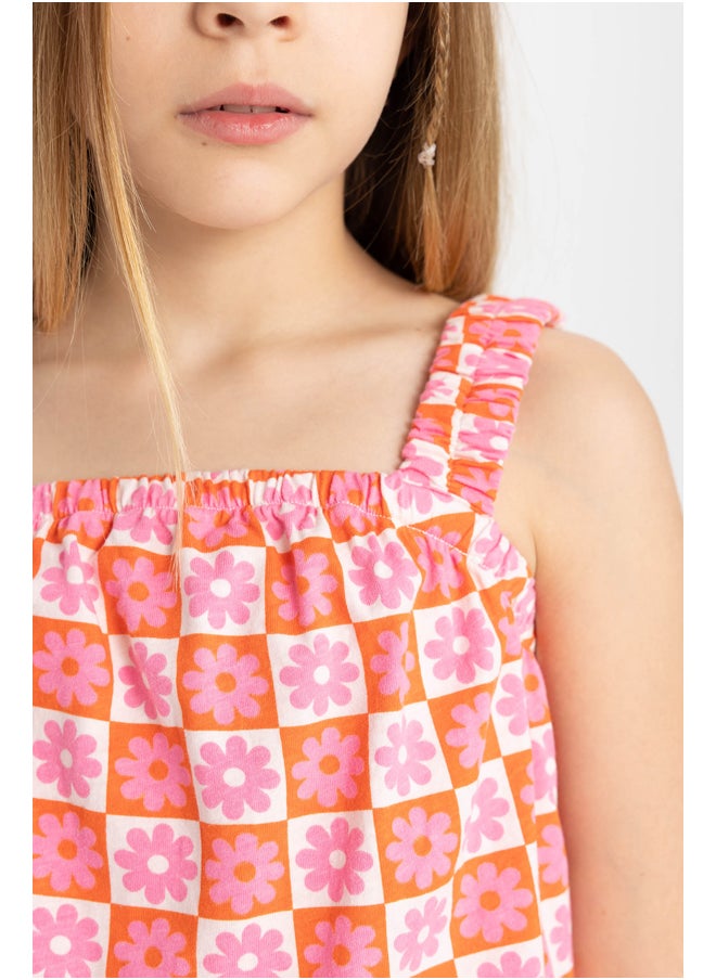 DeFacto - Girl Regular Fit Sleeveless Jump Suit - Image 1