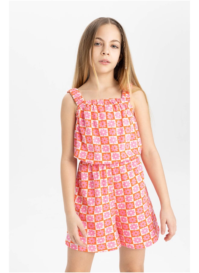 DeFacto - Girl Regular Fit Sleeveless Jump Suit - Image 1