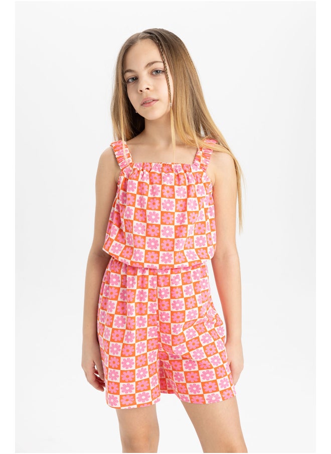 DeFacto - Girl Regular Fit Sleeveless Jump Suit - Image 1