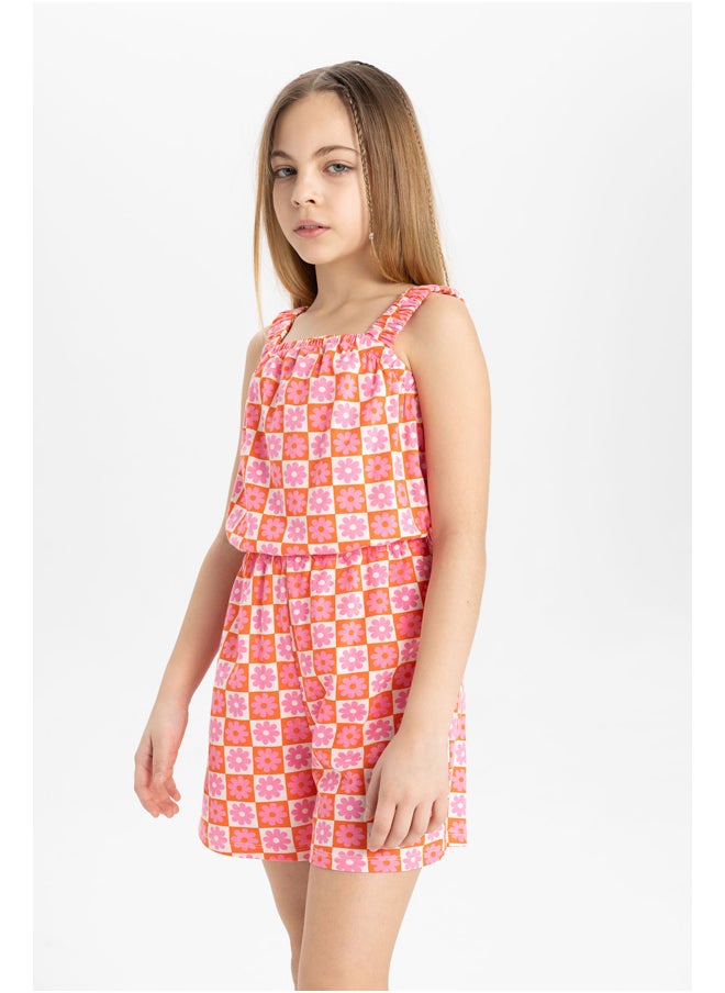 DeFacto - Girl Regular Fit Sleeveless Jump Suit - Image 1