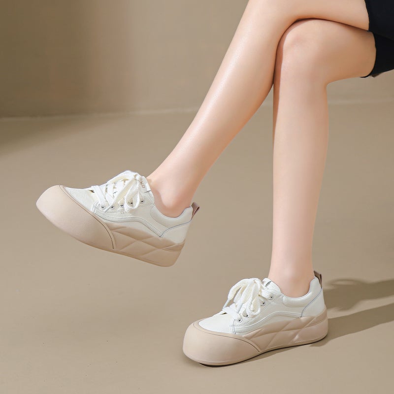 ZHR Cute Puffy Skateboard Shoes Women's - Image 4