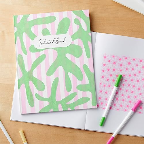Paper Junkie Blank Books for Kids to Write Stories - 8.5 x 11 In, White Hardcover, Pack of 3 - Unlined Journal & Scrapbook with 36 Pages Acid-Free Paper for Drawing & Doodling - Image 4