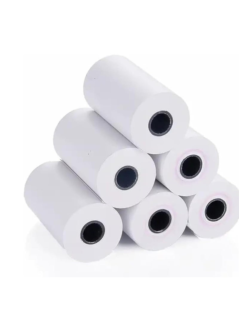 Generic 57x30 mm Thermal Paper Till Rolls, Cash Register Receipt, for PDQ POS EPOS EFTPOS, Credit Card Machine (5 Pcs)  - Image 1