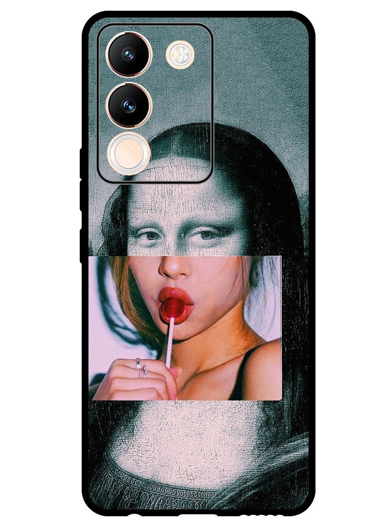 Protective Case Anti Scratch Shock Proof Bumper Cover For Vivo Y200 Mona Lisa 2
