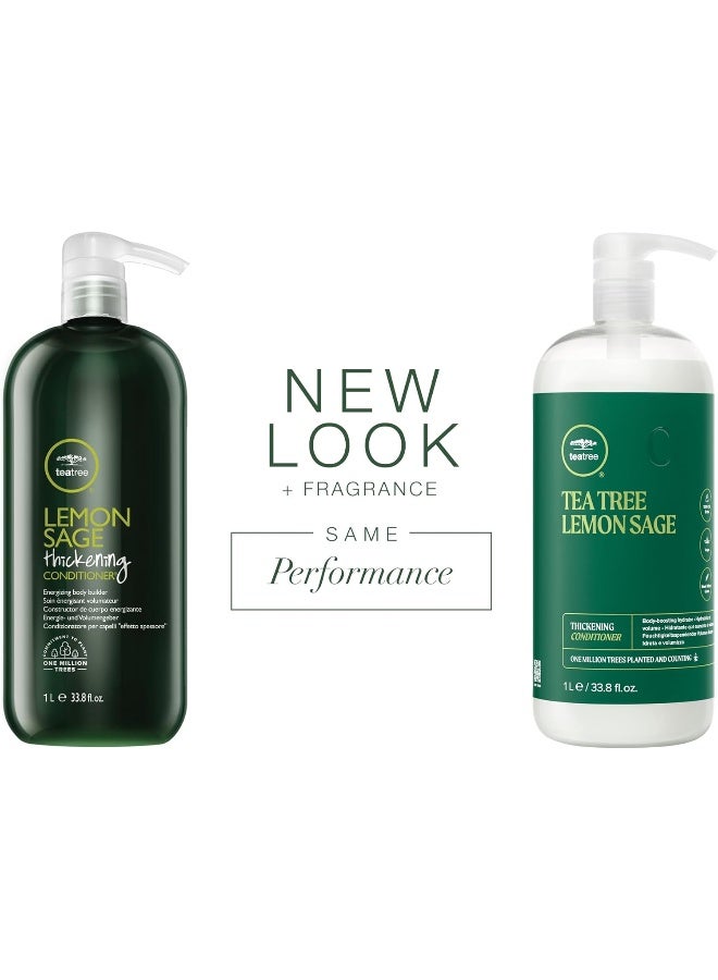 Paul Mitchell Tea Tree Paul Mitchell Lemon Sage Thickening Conditioner For Unisex 33.8 oz - Image 2