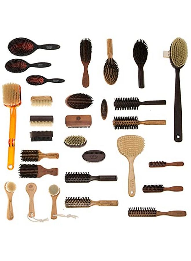 SHASH Made In Germany Exfoliating Face Brush Soft Goat Bristle Face Brush Gently Exfoliates Skin To Reduce Flaking And Fine Lines Promotes Glowing Complexion Ecosourced Beech Wood - Image 4