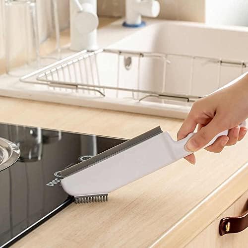 MVM Enterprise 3 in 1 Kitchen Bathroom Silicone Door Gap Cleaning Brush Floor Window Cleaning Tool Multi-Functional Gap Cleaning Brush Cleaner (1Pcs) - Image 3