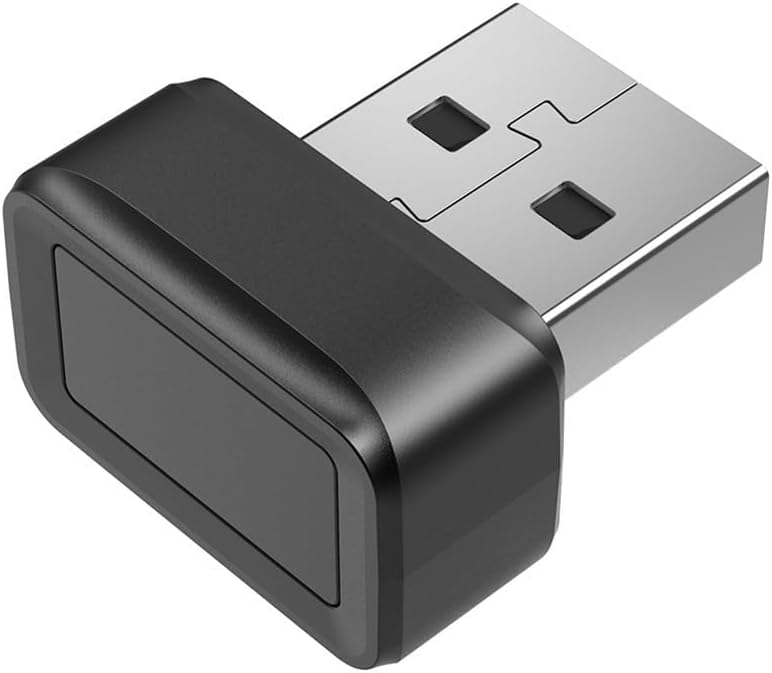 قارئ بصمات USB ماسح بيومتري 360 درجة سريع 0.5 ثانية كشف تخزين 10 بصمات جهاز أمني - Image 3