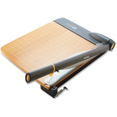 Westcott 18 TrimAir Wood Guillotine Paper Cutter  Paper Trimmer 30 Sheet 15108 - Image 1
