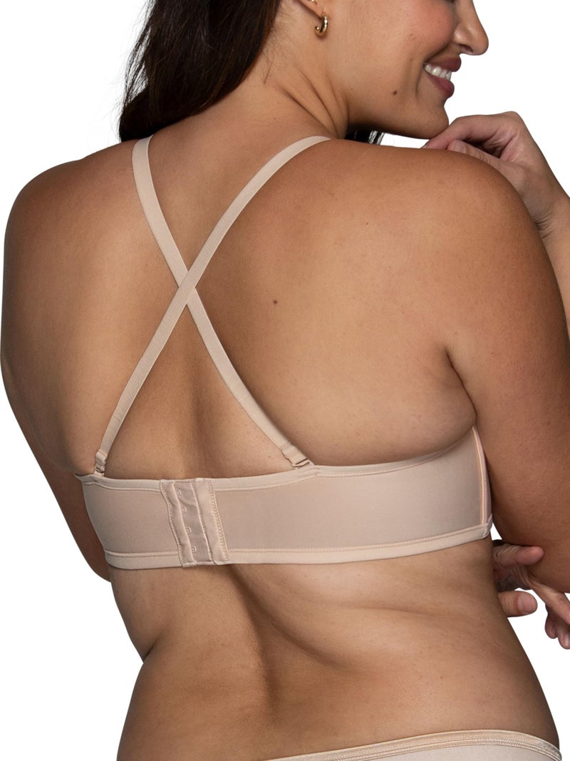 Vanity Fair womens Beauty Back Smoothing Strapless (34b - 44dd) Bra, Rose Beige, 36D US - Image 4