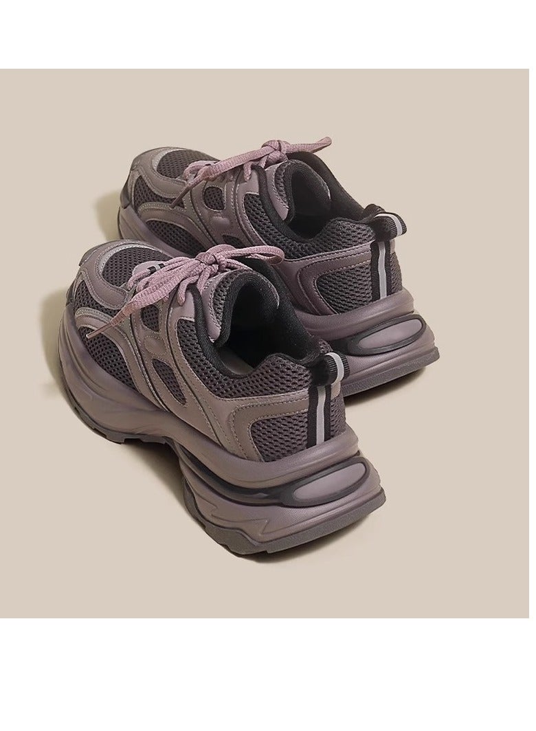Summer Lightweight And Thick Soled Dad Shoes, Casual And Versatile Running Women's Shoes - Image 3