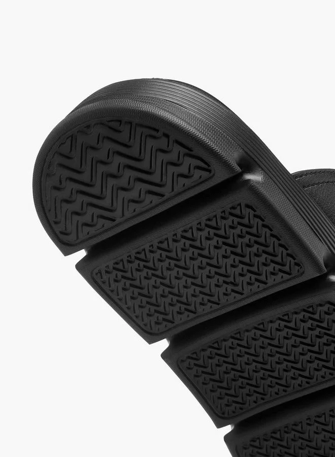 Le Confort Black Men Slip-On Comfort Sandals for Men | Best Price UAE
