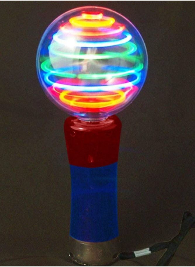BELLSBERRY Light Up Magic Ball Toy Kids Flashing LED Wand for Boys and Girls Thrilling Spinning Show Batteries Included Fun Gift or Birthday Party Favor  - Image 3