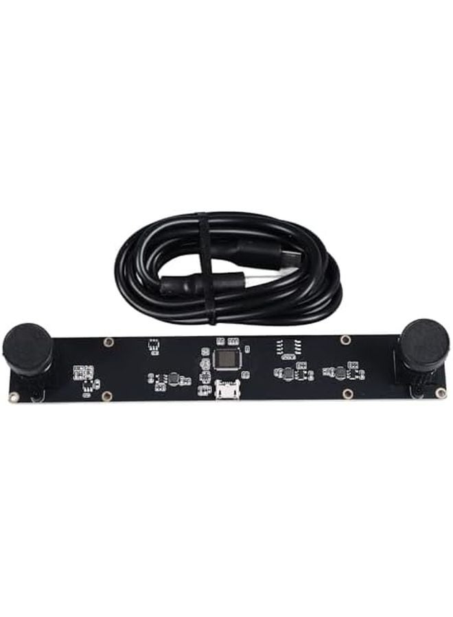4MP Dual Lens USB Camera Board 1080P 3D VR Distance Measurement 72 Degree Viewing Angle - Image 1