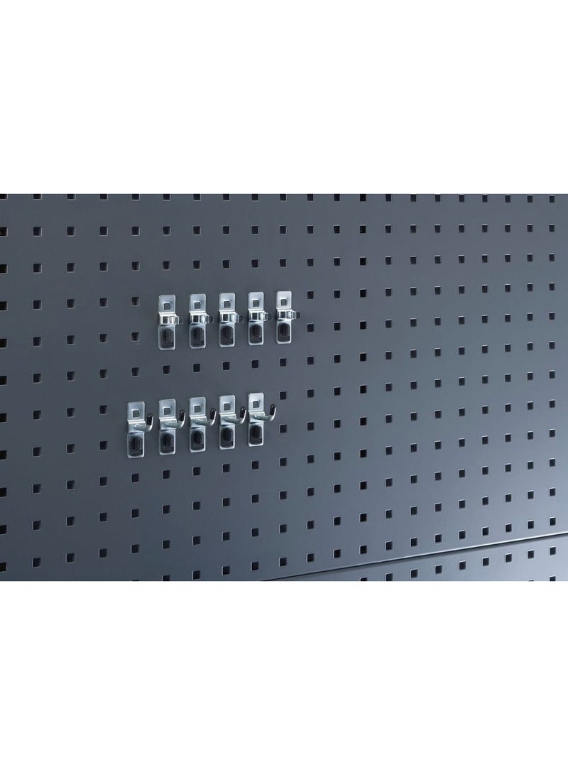 Bott perfo hook kit 10 piece WxDxH: 380x140x140mm zinc plated