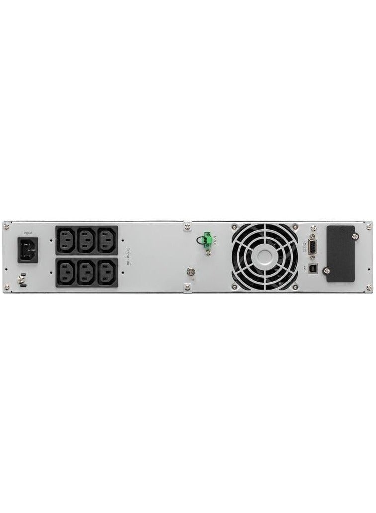 Eaton 9E2000IR 9E UPS, 2000 VA, 1800 W, Input: C14, Outputs: (6) C13, Rack, 2U - Image 3