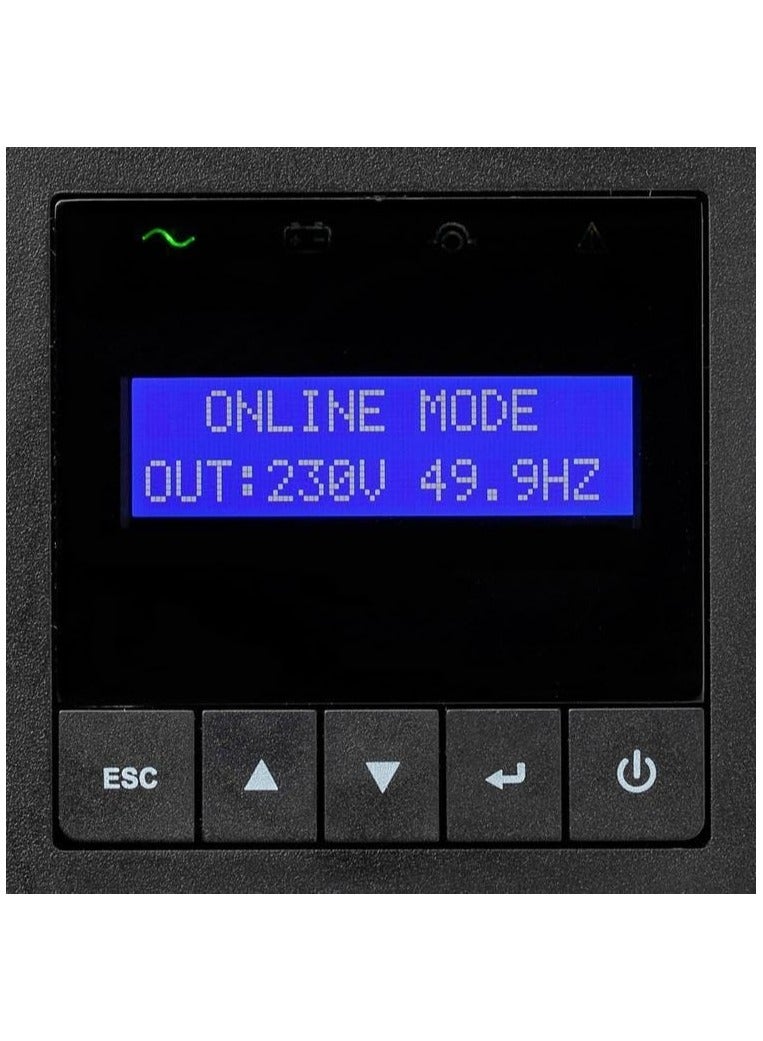Eaton 9E2000IR 9E UPS, 2000 VA, 1800 W, Input: C14, Outputs: (6) C13, Rack, 2U - Image 4