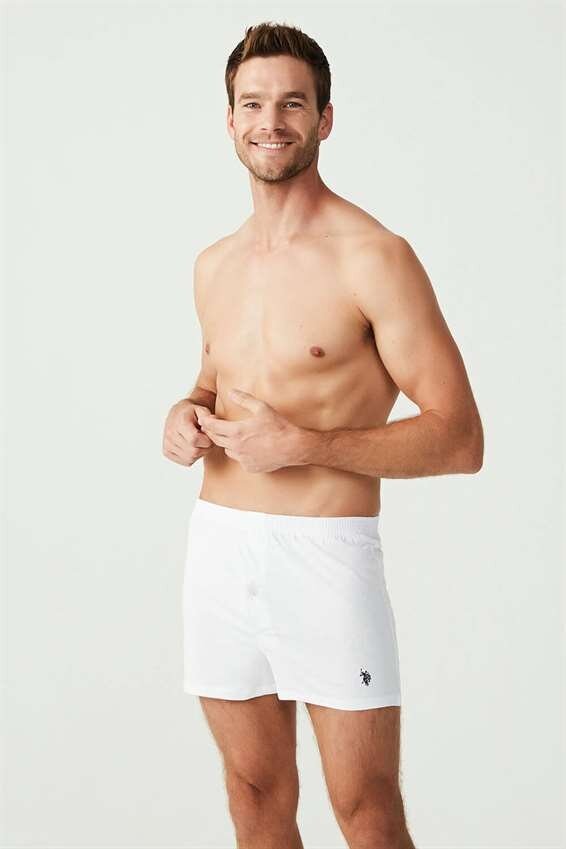 U.S. Polo Assn. 10 Piece Cotton Men's Boxer Shorts  - Image 1