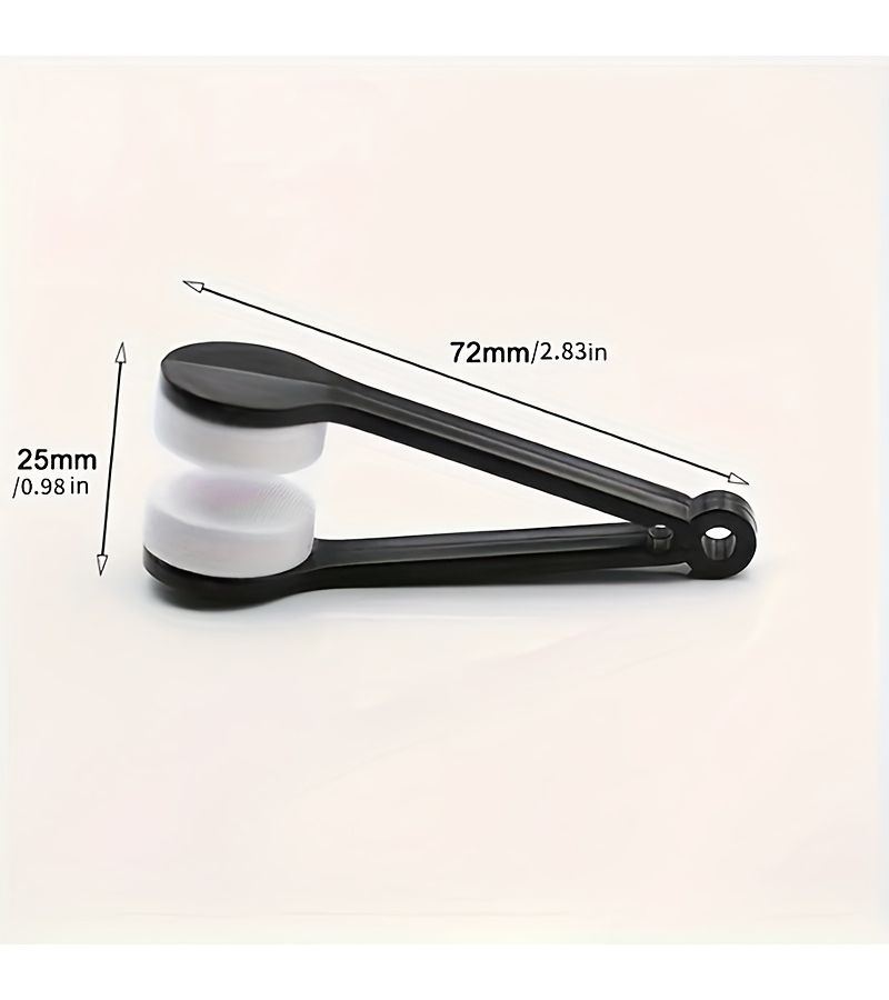 7pcs Portable Mini Eyeglasses Cleaning Brush Set Random Colors Microfiber Fashion Glasses - Image 5