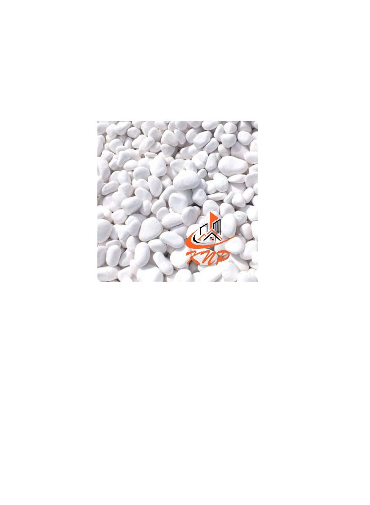 KNP Snow White Pebbles 20KG Bag 2-4 cm - Image 2
